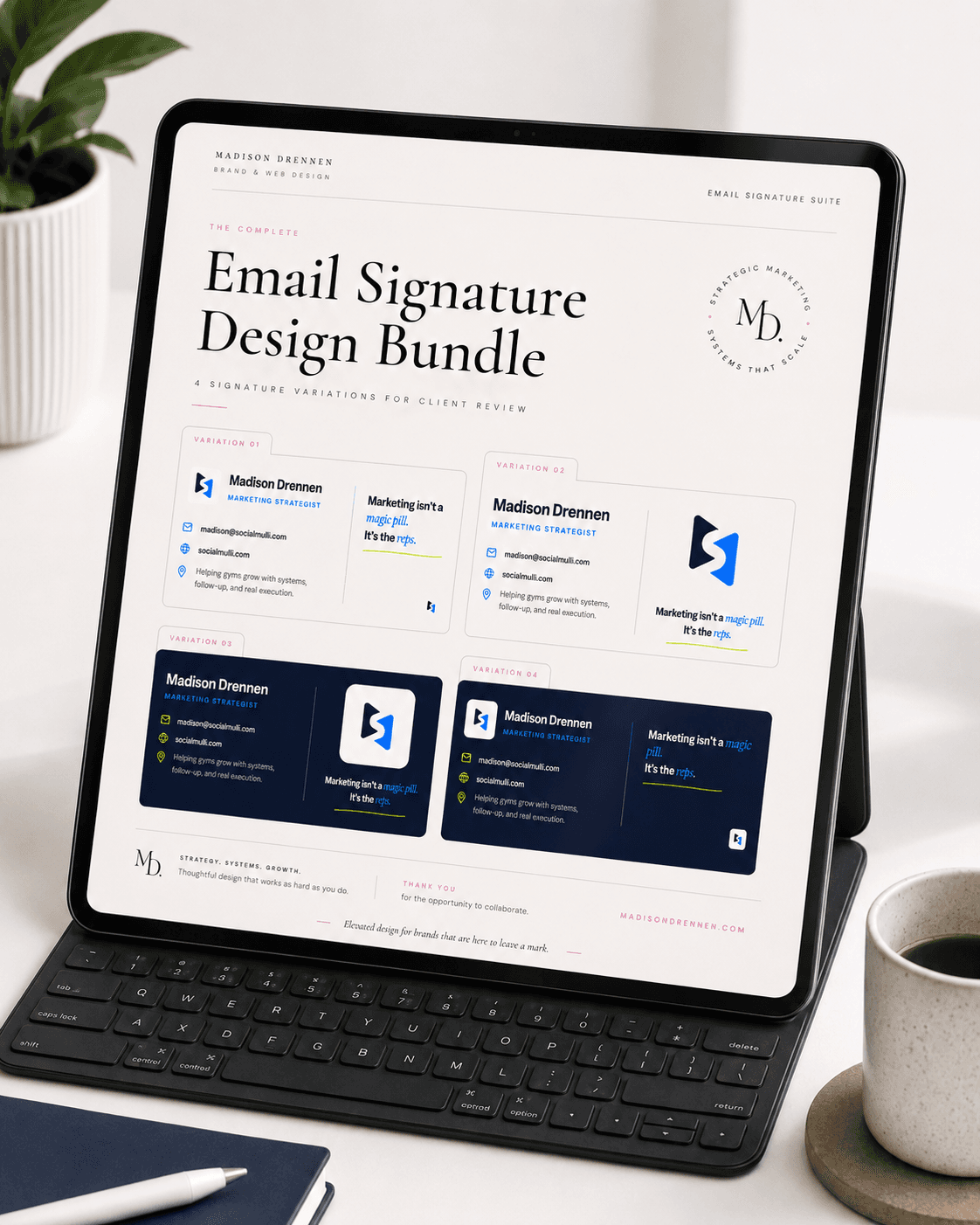 Signature Bundle — Email Signature System