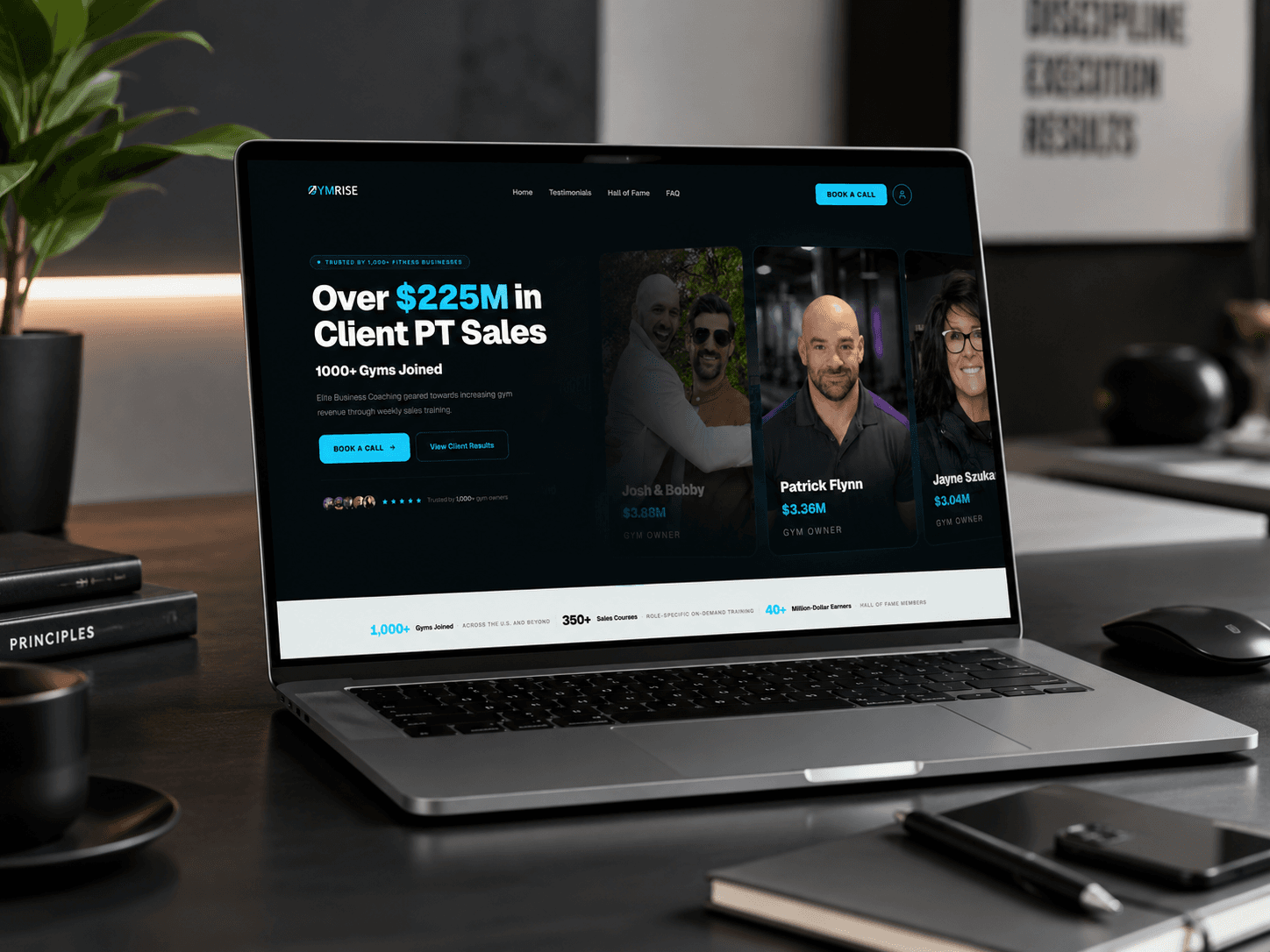 GYMRISE — Website · Brand & Growth