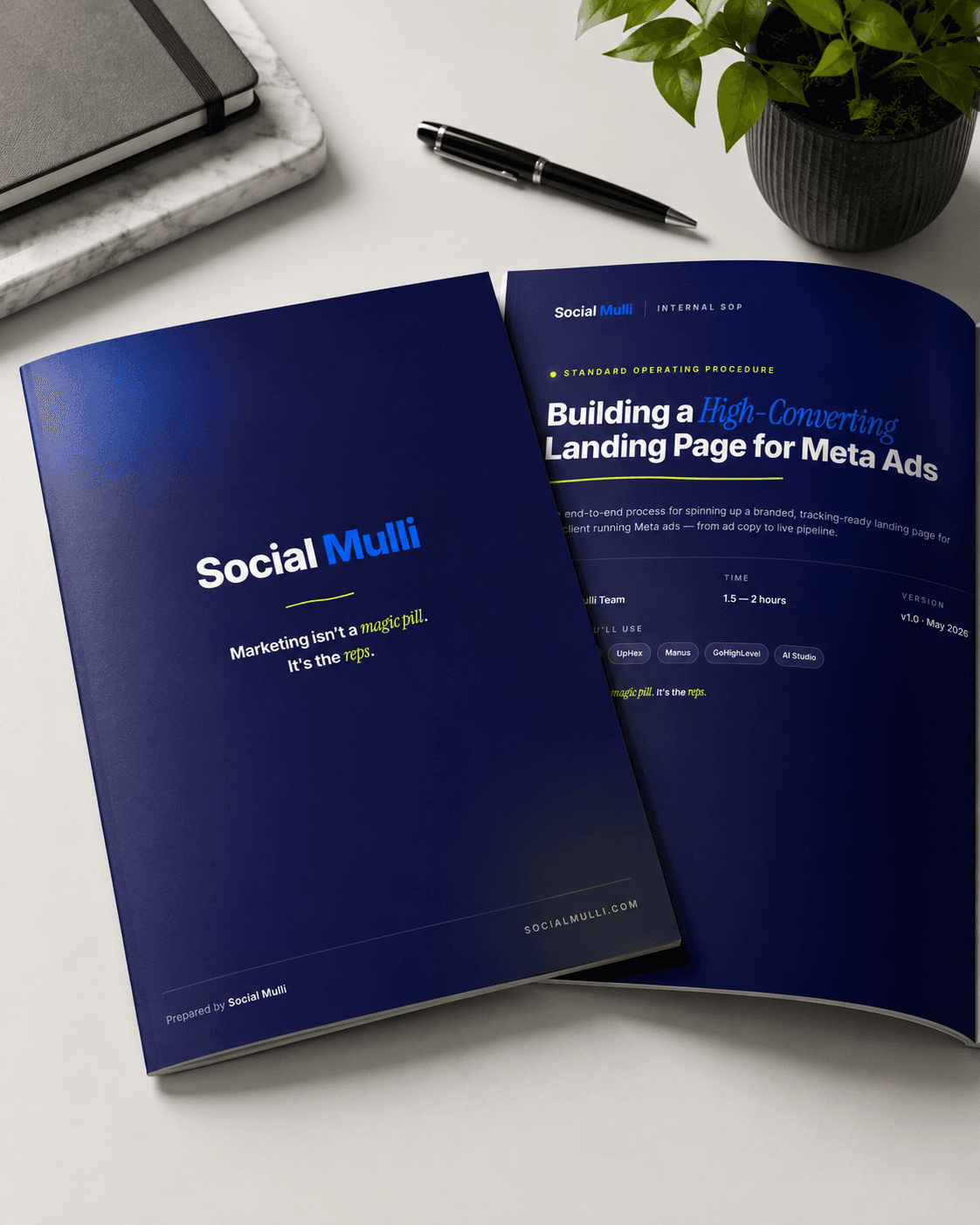 Social Mulli — Brand Kit · Print System