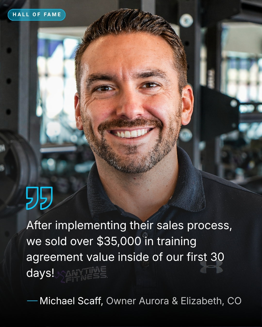 Client Testimonial — Michael Scaff